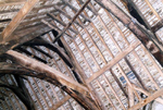 Stokesay Castle - Great Hall Roof Timbers