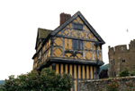 Side view of Stokesay Gatehouse