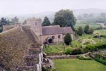 Stokesay Castle - View to Stokesay Church