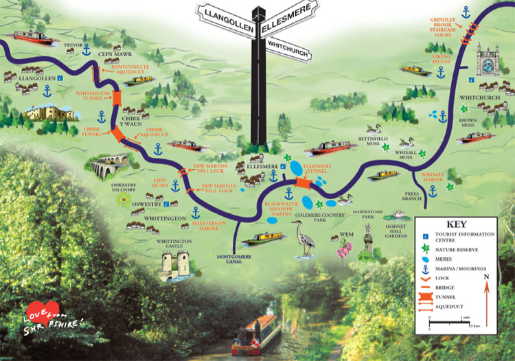 Llangollen Canal, Shropshire