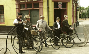 Cycling in Ironbridge