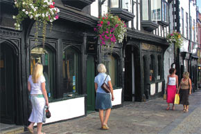 Shopping in Shrewsbury